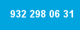 932 298 06 31 932 298 06 31